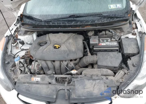 2013 Hyundai Elantra Limited from USA, damaged, VIN 5NPDH4AE1DH256071